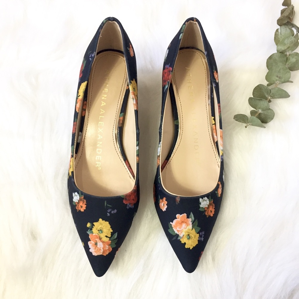 Athena Alexander Floral Heels